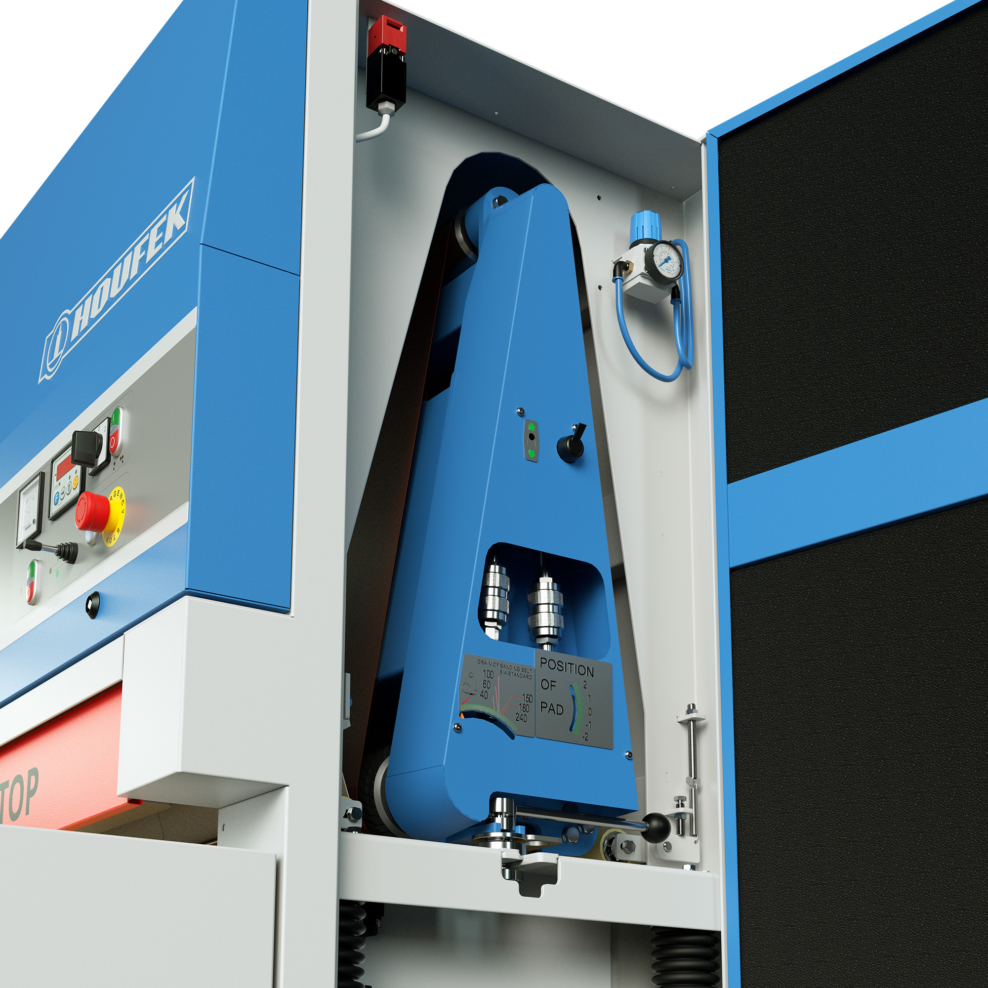 Breitbandschleifmaschine BULDOG 3