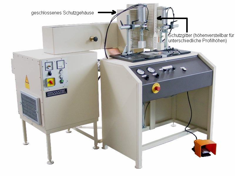 Gehrungszusammensetzmaschine Typ HF120