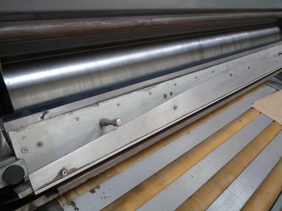 Spachtel­maschine (Walzen­glätt­maschine) Hymmen Typ Siegel Coater SGC-S1400