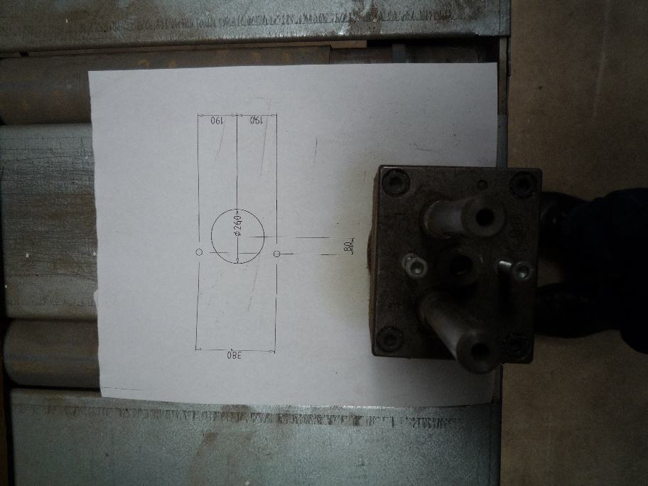Topfloch- und Griffloch­bohrmaschine MAW Typ BA 3200/3-11