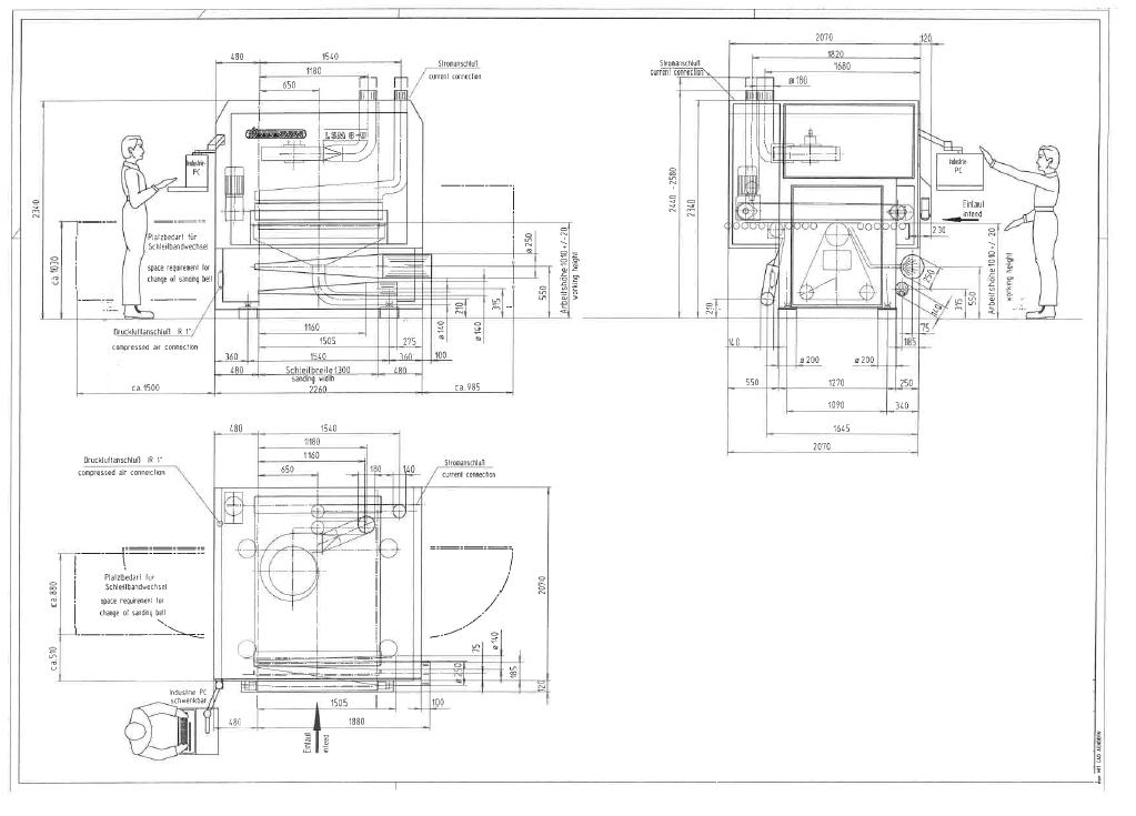 Schleifmaschine (Unterschleifer) Heesemann Typ LSM 8 – U