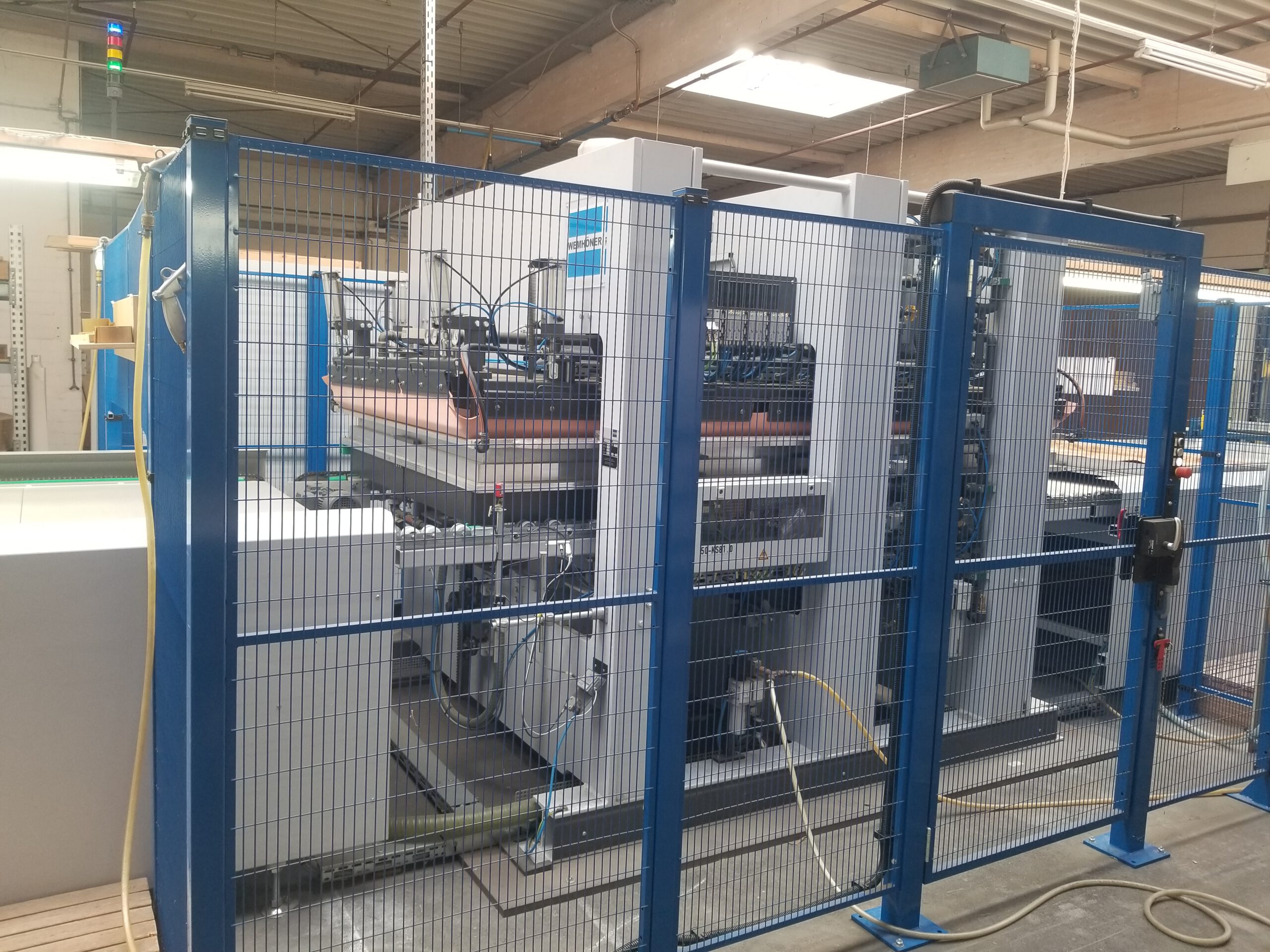 Vakuummembranpresse Wemhöner Typ VARIOPRESS Modell Basic 1000 S