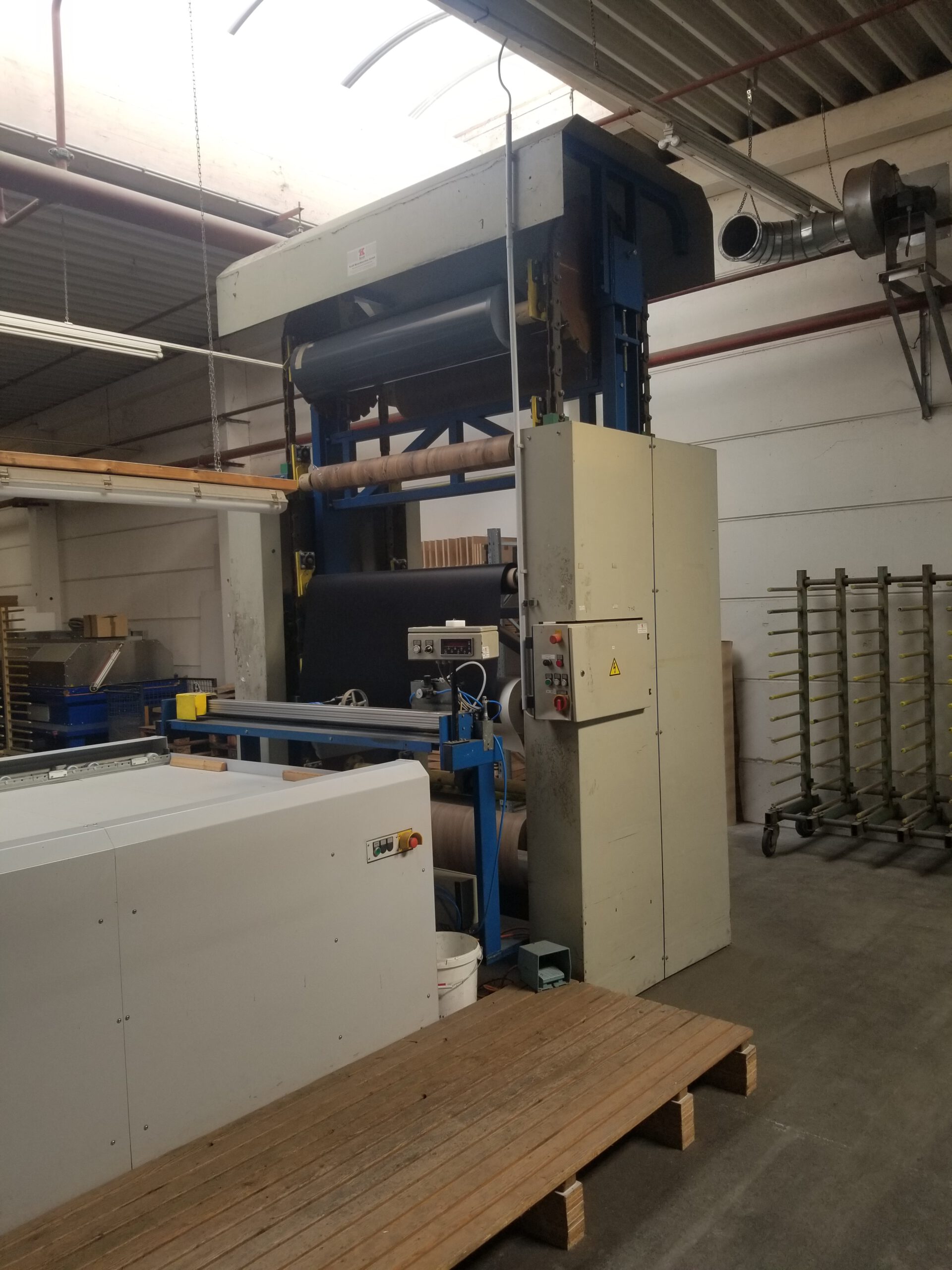 Vakuummembranpresse Wemhöner Typ VARIOPRESS Modell Basic 1000 S