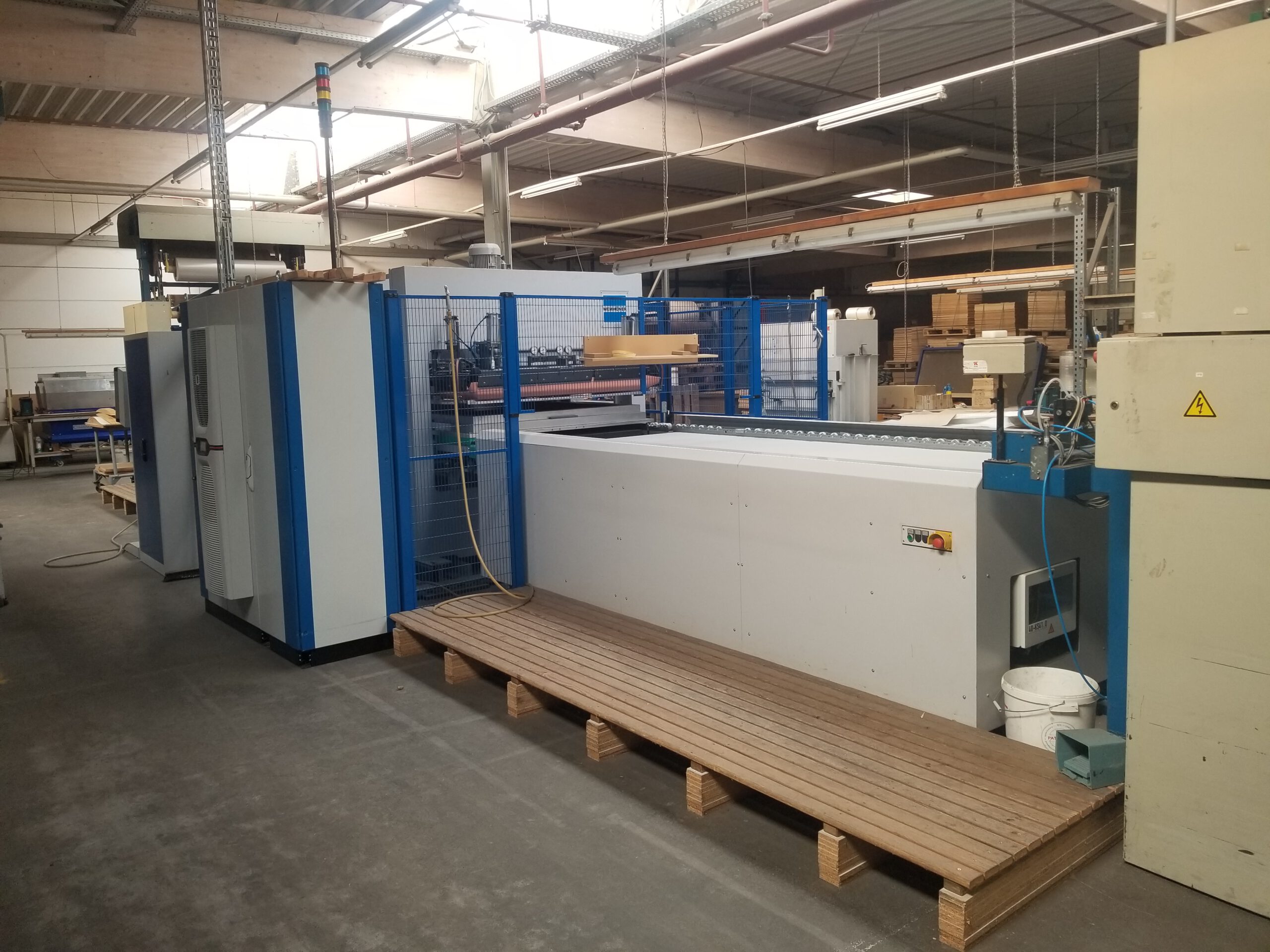 Vakuummembranpresse Wemhöner Typ VARIOPRESS Modell Basic 1000 S