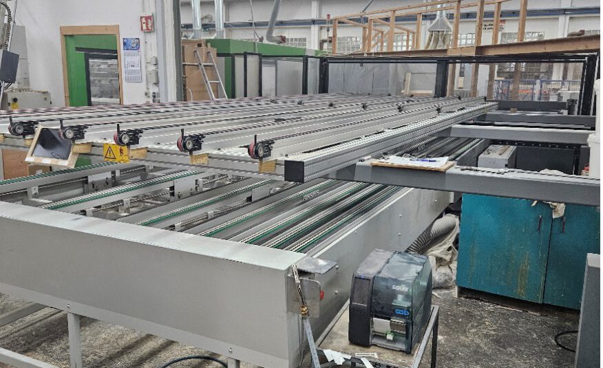 Maschinenanlage für die Fenster- und Türenproduktion Weinig, Biesse