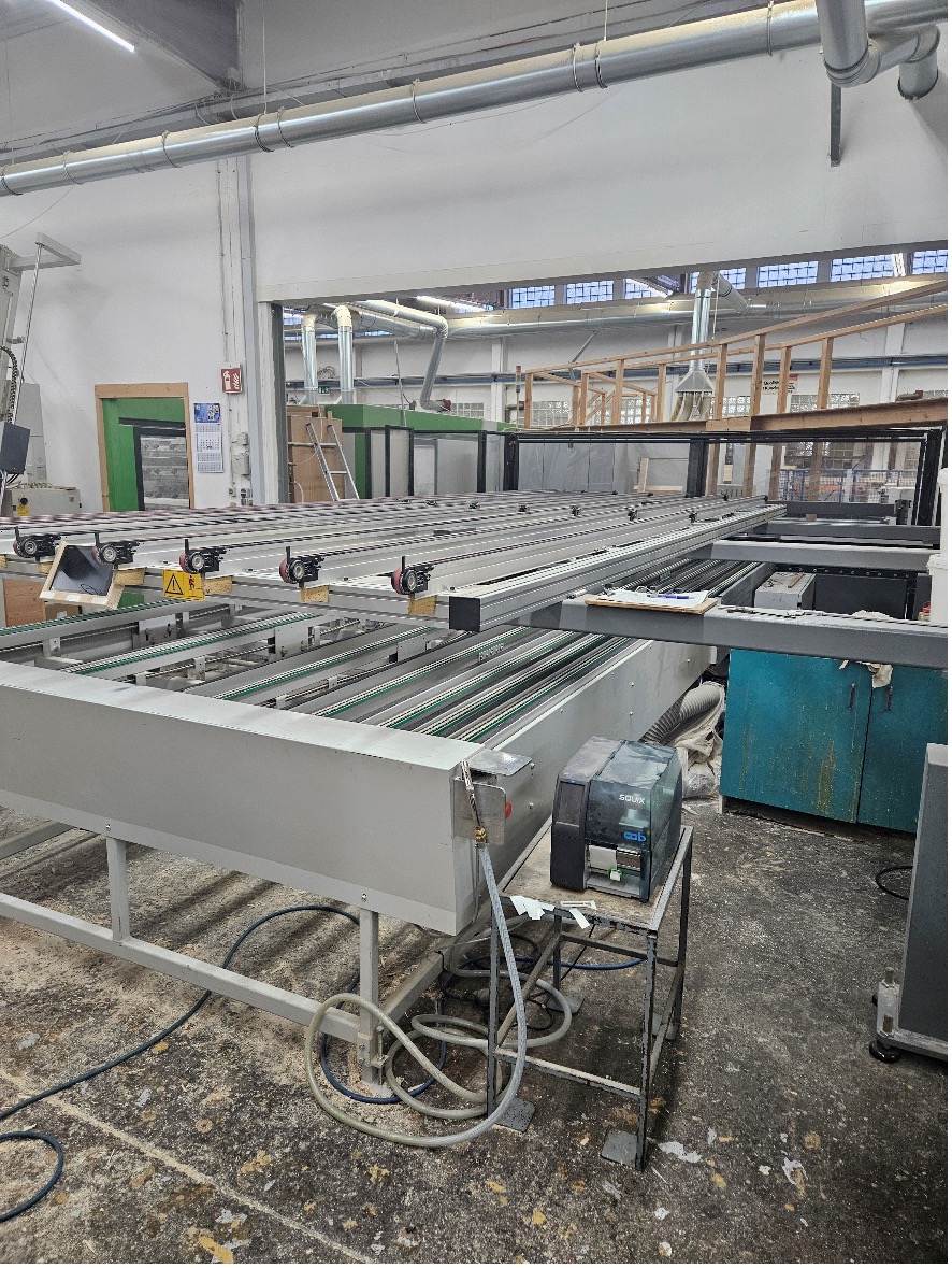 Maschinenanlage für die Fenster- und Türenproduktion Weinig, Biesse