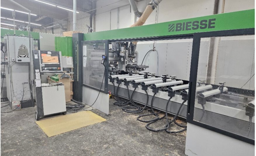Maschinenanlage für die Fenster- und Türenproduktion Weinig, Biesse