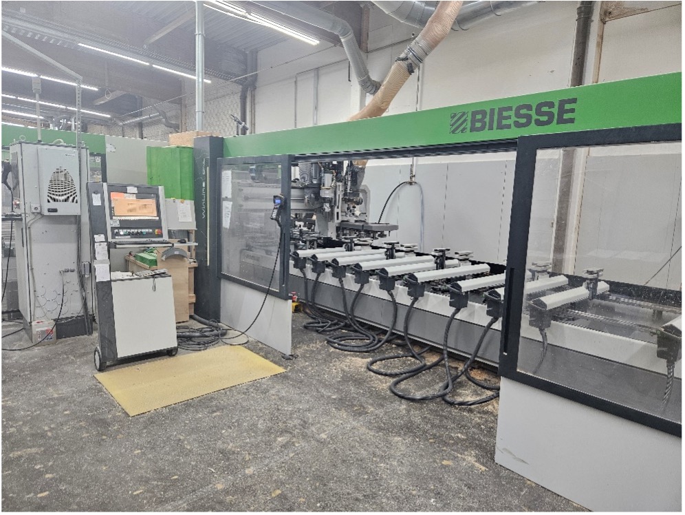 Maschinenanlage für die Fenster- und Türenproduktion Weinig, Biesse