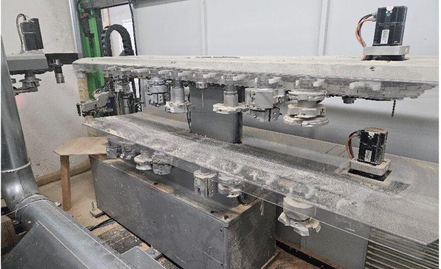 Maschinenanlage für die Fenster- und Türenproduktion Weinig, Biesse