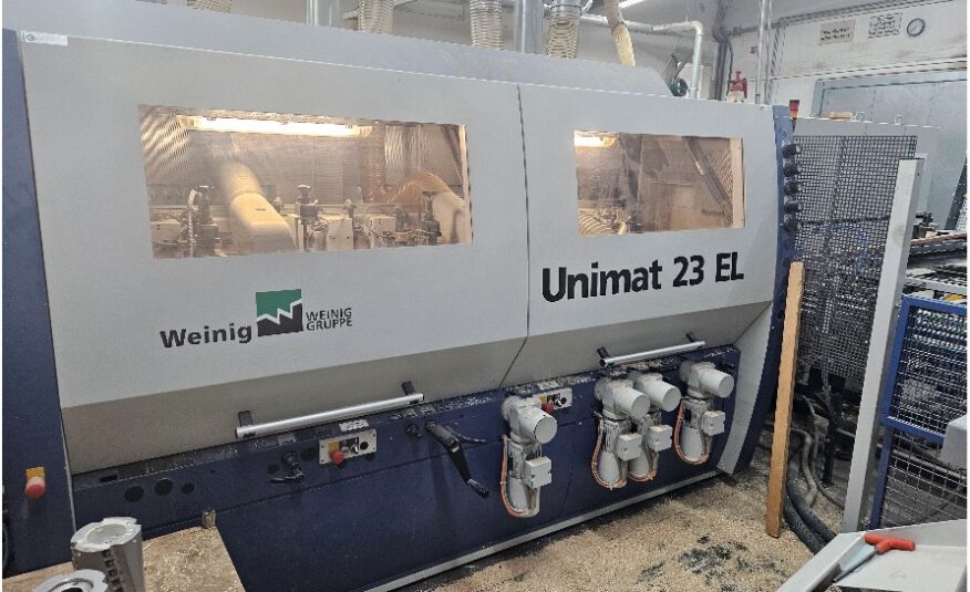 Maschinenanlage für die Fenster- und Türenproduktion Weinig, Biesse