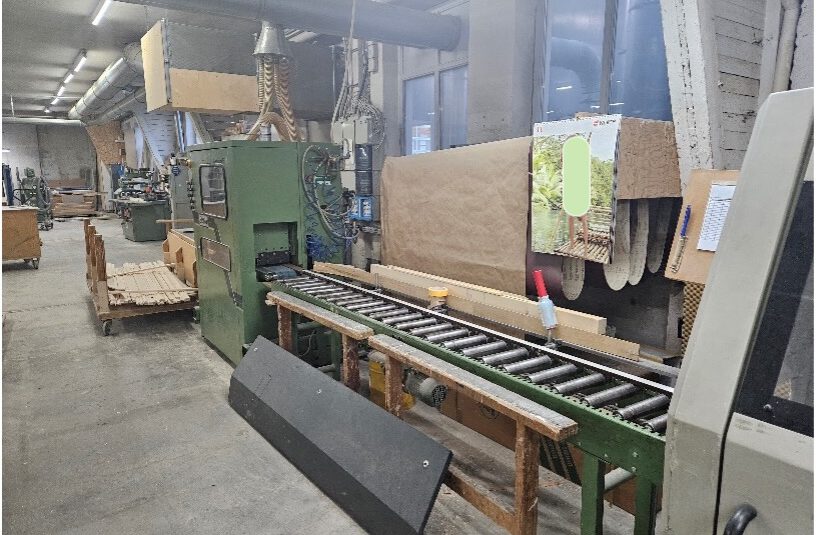 Maschinenanlage für die Fenster- und Türenproduktion Weinig, Biesse