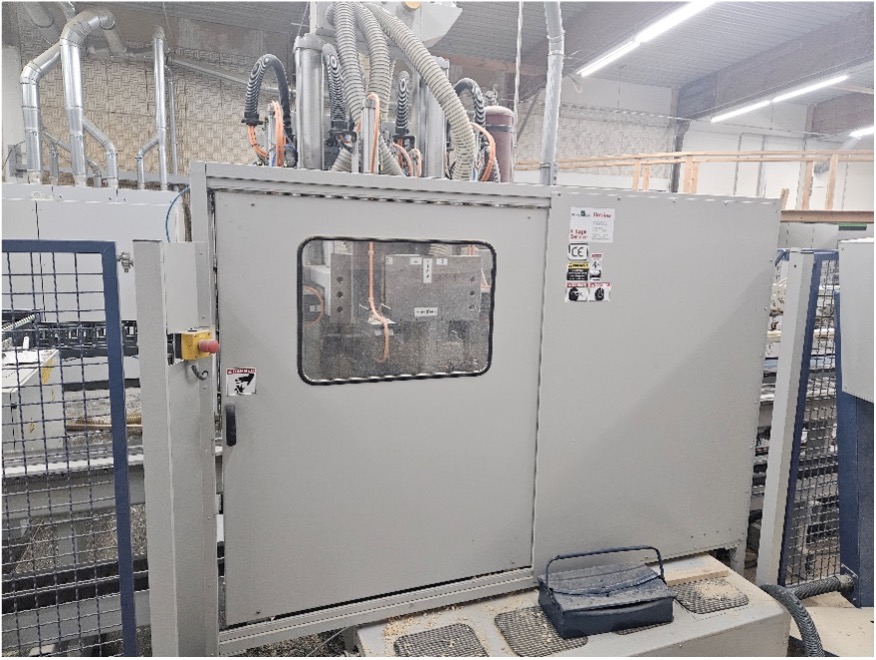 Maschinenanlage für die Fenster- und Türenproduktion Weinig, Biesse