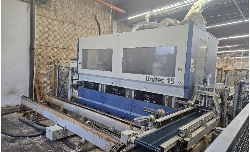 Maschinenanlage für die Fenster- und Türenproduktion Weinig, Biesse