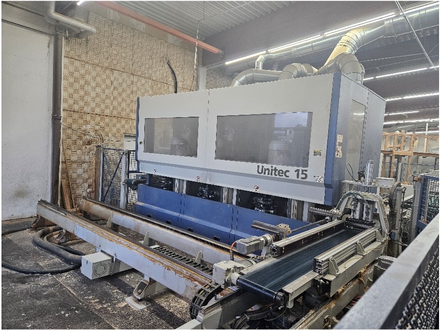 Maschinenanlage für die Fenster- und Türenproduktion Weinig, Biesse