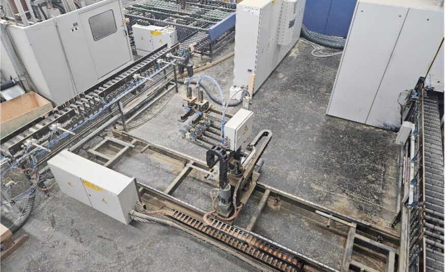 Maschinenanlage für die Fenster- und Türenproduktion Weinig, Biesse