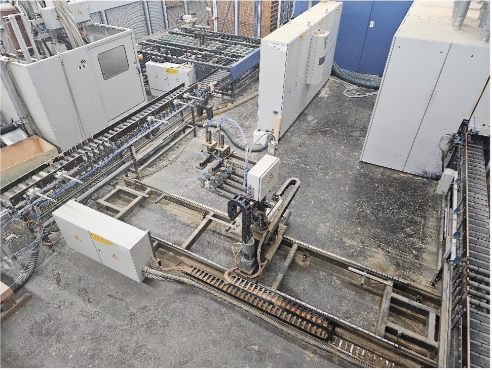 Maschinenanlage für die Fenster- und Türenproduktion Weinig, Biesse