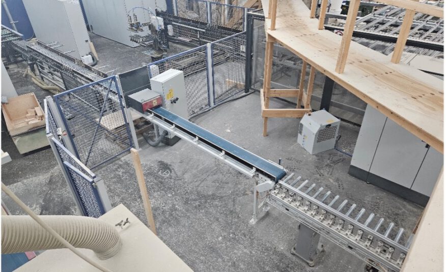 Maschinenanlage für die Fenster- und Türenproduktion Weinig, Biesse
