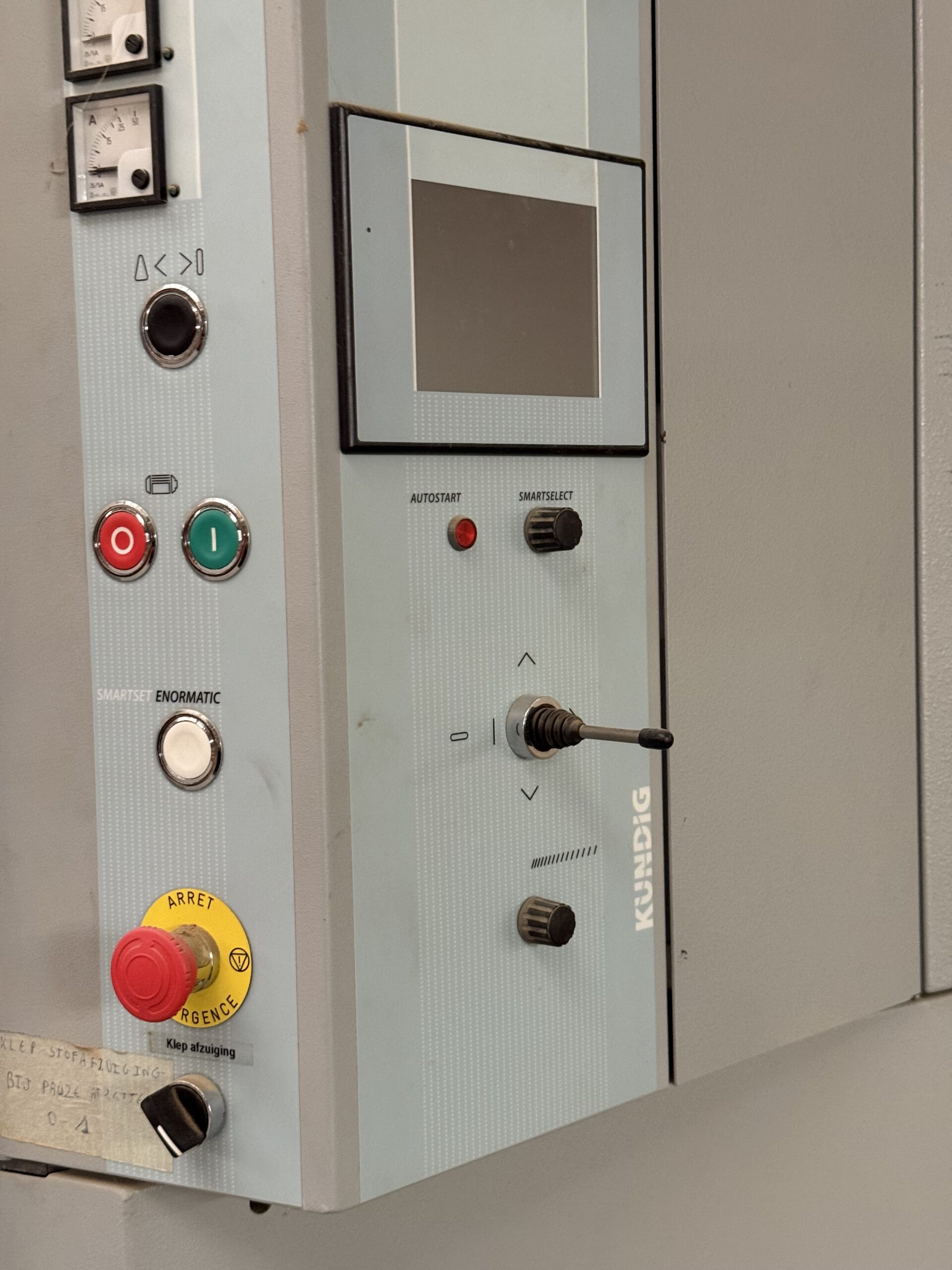 Schleifmaschine Kündig Typ BOTOP-4 1100 RP RP