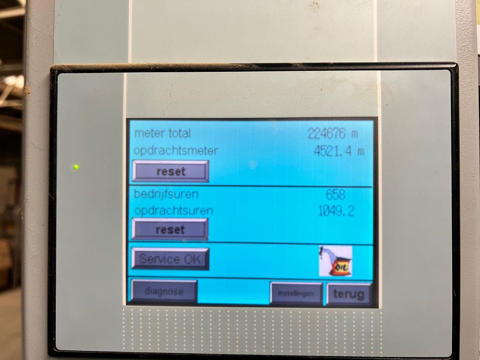 Schleifmaschine Kündig Typ BOTOP-4 1100 RP RP