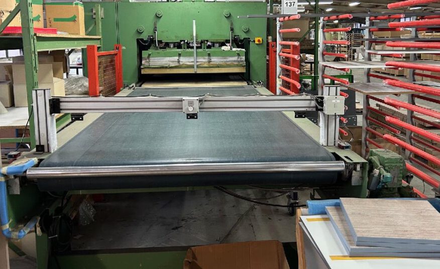 Durchlaufpresse Höfer Typ HKPL 160