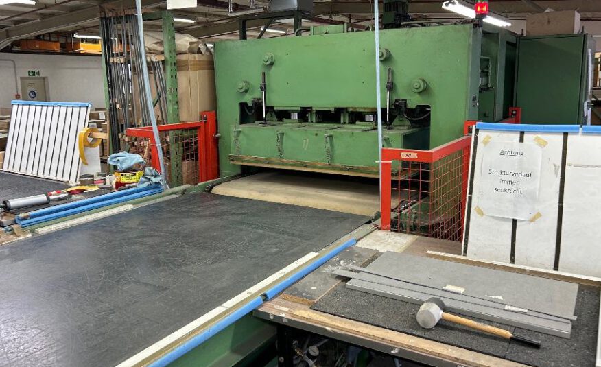 Durchlaufpresse Höfer Typ HKPL 160