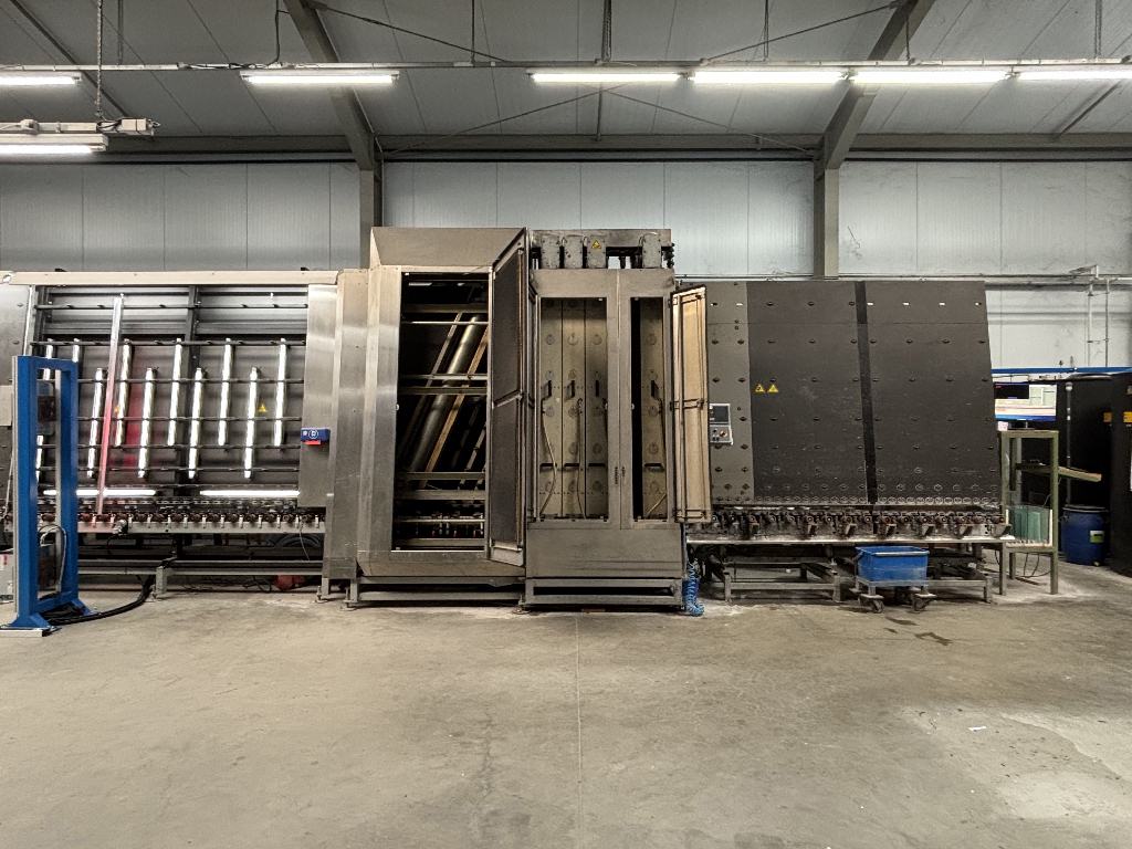 Glaswasch- und Trocknungsanlage Lisec Typ VHW-20/6
