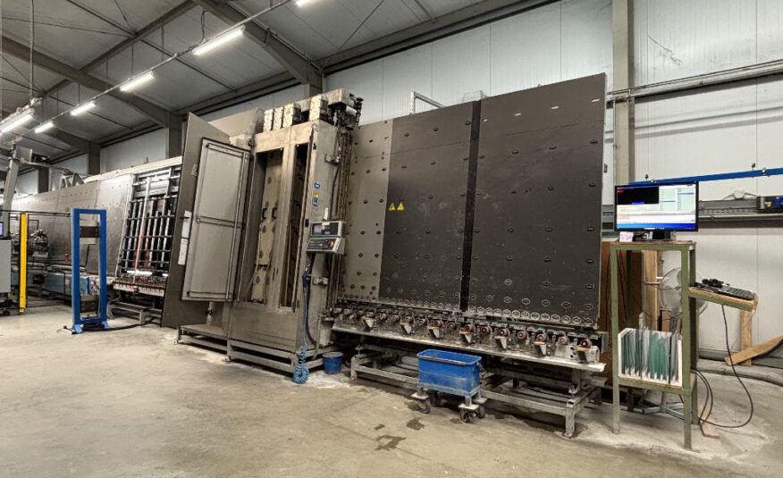 Glaswasch- und Trocknungsanlage Lisec Typ VHW-20/6