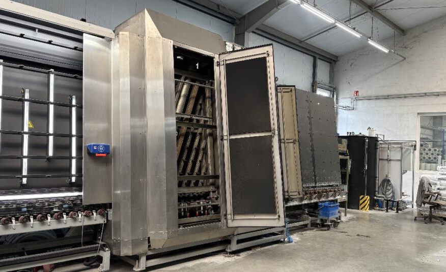 Glaswasch- und Trocknungsanlage Lisec Typ VHW-20/6