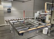 Bohr- und Sägemaschine für Seitengitter Franke Typ SG